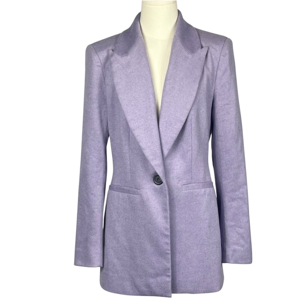 Iris‎ Setlakwe Lilac Purple Blazer.